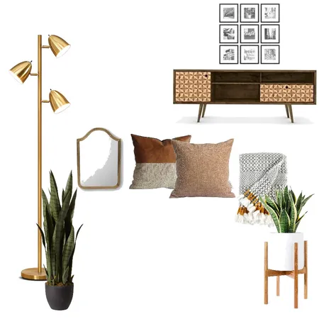 mid century boho Interior Design Mood Board by alinaprotsgraves on Style Sourcebook