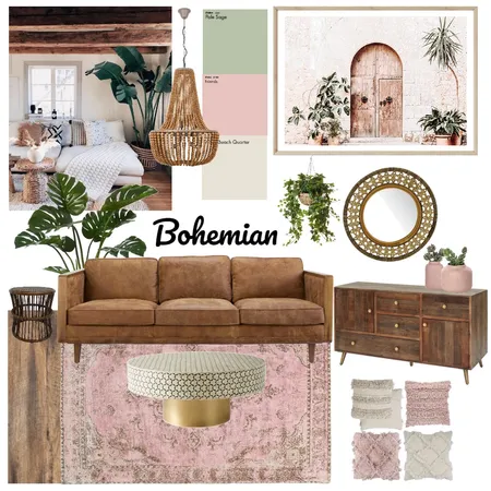 Bohemian Interior Design Mood Board by Melissaobrien on Style Sourcebook