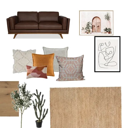 Lounge - Warm Interior Design Mood Board by daniellesammons on Style Sourcebook