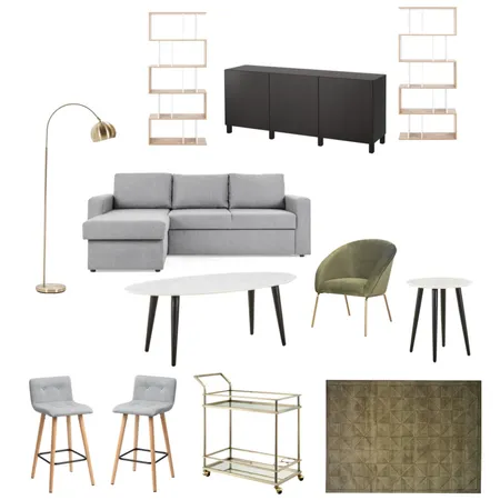 Living Room New Home Interior Design Mood Board by Rita Cherebedova on Style Sourcebook