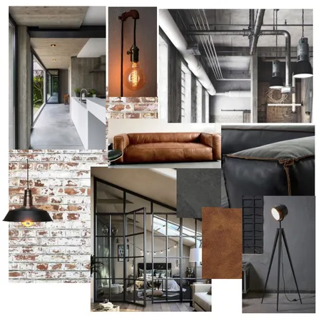 Industrial Mood Board Interior Design Mood Board by emmacurcio on Style Sourcebook