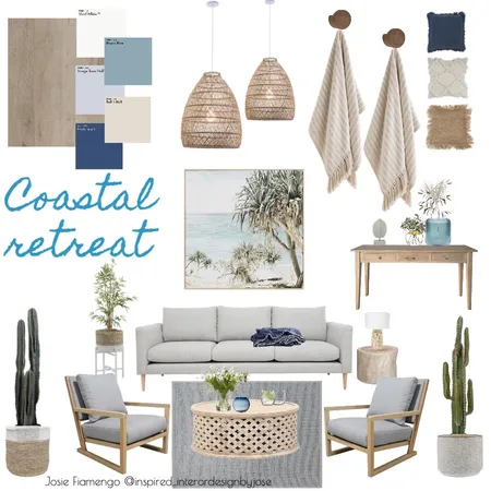 Coastal Retreat Interior Design Mood Board by Inspired_interiordesignbyjose on Style Sourcebook