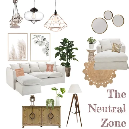 Neutral Zone Interior Design Mood Board by Johnna Ehmke on Style Sourcebook