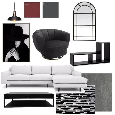 Industrial Chic Interior Design Mood Board by ElenaKilmer on Style Sourcebook