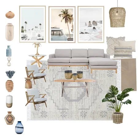 Scandi Coastal Interior Design Mood Board by Leonie Le Roux on Style Sourcebook