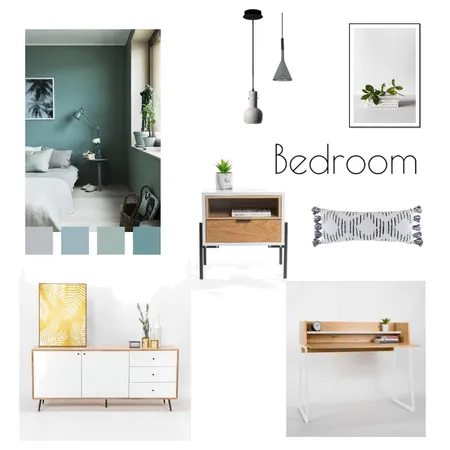 Bed Room Interior Design Mood Board by LitalBarniv on Style Sourcebook