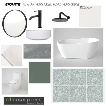 Hurstbridge Bathroom Interior Design Mood Board by Huug on Style Sourcebook