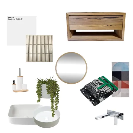 Powder Room Interior Design Mood Board by kristyhoffmann on Style Sourcebook