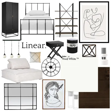 Linear Interior Design Mood Board by belinda__brady on Style Sourcebook