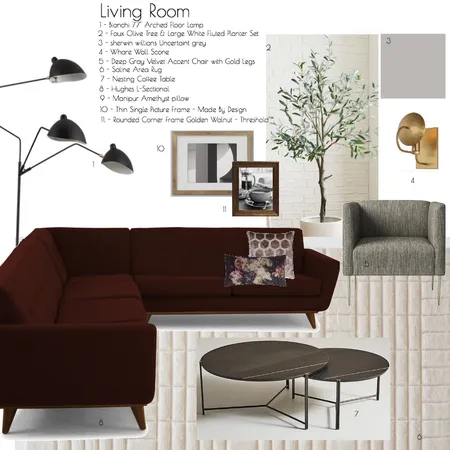 Living room Interior Design Mood Board by mahrich on Style Sourcebook