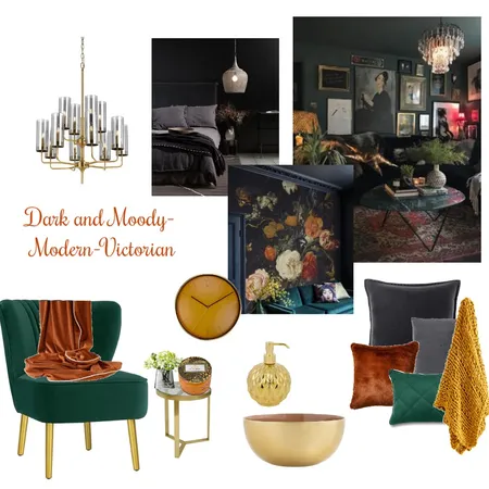 modern-Victorian style Interior Design Mood Board by Joanna Redfearn on Style Sourcebook