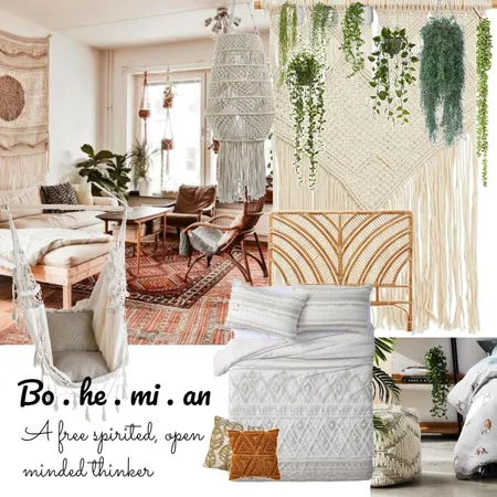 Bohemian Styled Mood Board Interior Design Mood Board by amyguest on Style Sourcebook