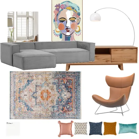 Media Room A12 V2 Interior Design Mood Board by ClairTew on Style Sourcebook