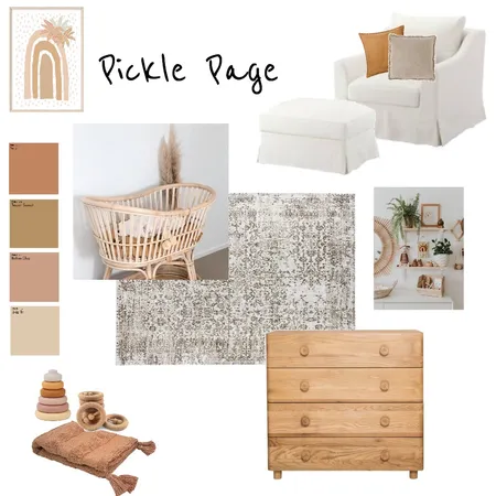 Pickle Page Nursery Interior Design Mood Board by KatieSansome on Style Sourcebook