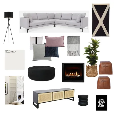 TV room Interior Design Mood Board by Lisa on Style Sourcebook