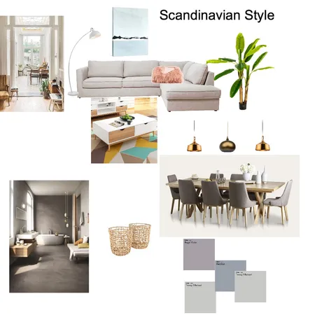 Scandinavian Style Interior Design Mood Board by marieselene on Style Sourcebook