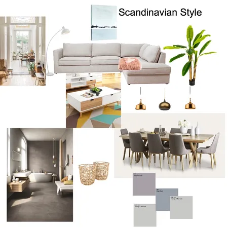 Scandinavian Style Interior Design Mood Board by marieselene on Style Sourcebook