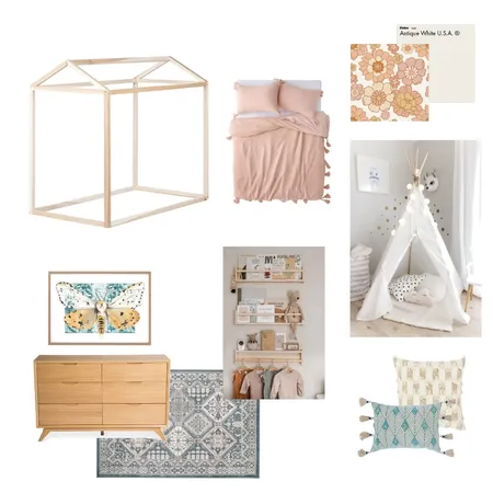 Addie's Toddler Room Interior Design Mood Board by kateburb3 on Style Sourcebook