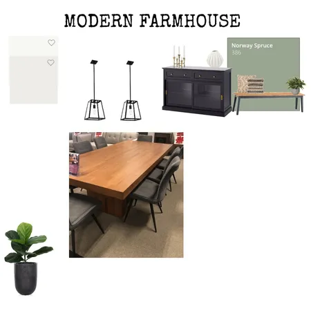 Modern Farmhouse Interior Design Mood Board by Organised Design by Carla on Style Sourcebook