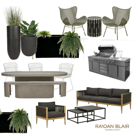 outdoor area Interior Design Mood Board by RAYDAN BLAIR on Style Sourcebook