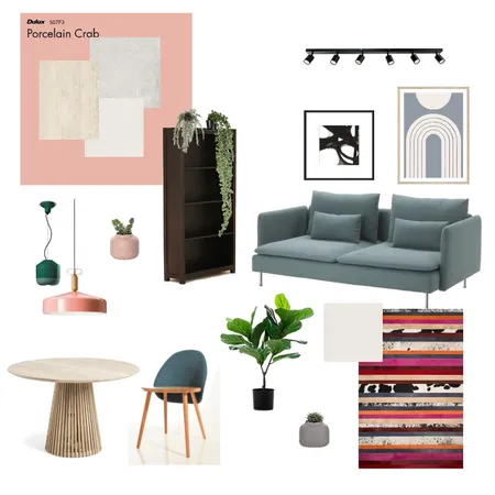 משפחת זנגי- חלל ציבורי Interior Design Mood Board by SHIRZANGI on Style Sourcebook