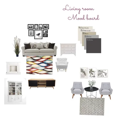 Living room Interior Design Mood Board by Ana khammy on Style Sourcebook