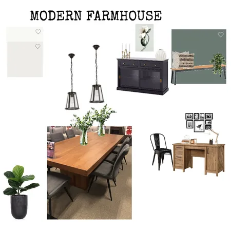 Modern Farmhouse Interior Design Mood Board by Organised Design by Carla on Style Sourcebook