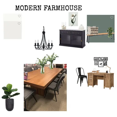 Modern Farmhouse Interior Design Mood Board by Organised Design by Carla on Style Sourcebook