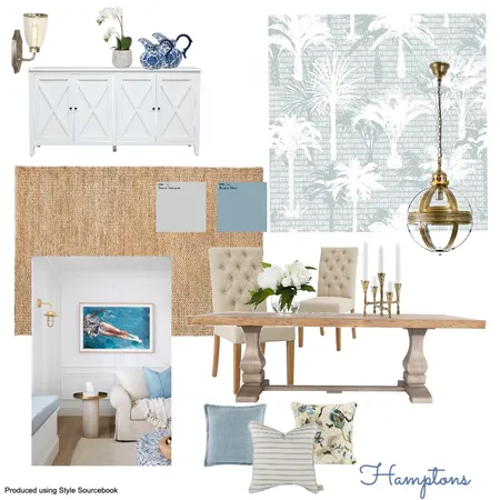 Hamptons Interior Design Mood Board by Manea Interior Design & Styling on Style Sourcebook