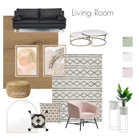 Living Room Interior Design Mood Board by LitalBarniv on Style Sourcebook