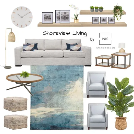 Shoreview Living Interior Design Mood Board by Nis Interiors on Style Sourcebook