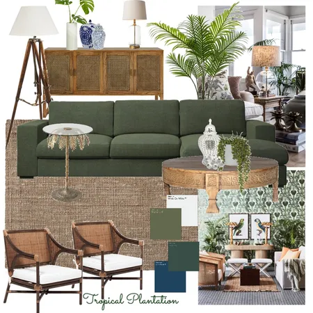 Tropical Plantation II Interior Design Mood Board by Manea Interior Design & Styling on Style Sourcebook