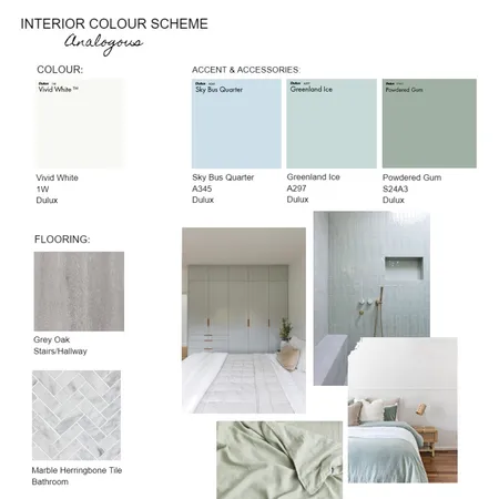 Cool Breeze Colour Scheme Interior Design Mood Board by SALT SOL DESIGNS on Style Sourcebook