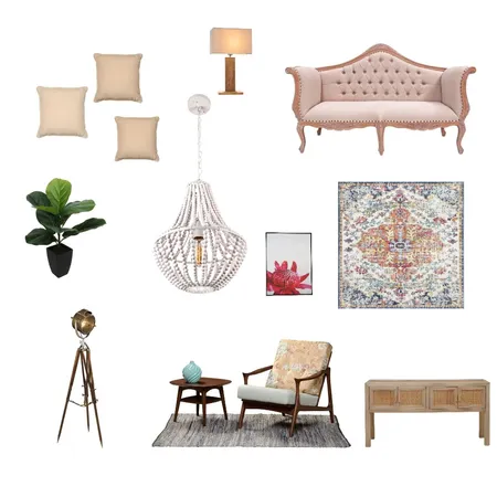 לוח השראה לבוהו שיק Interior Design Mood Board by ilana1 on Style Sourcebook