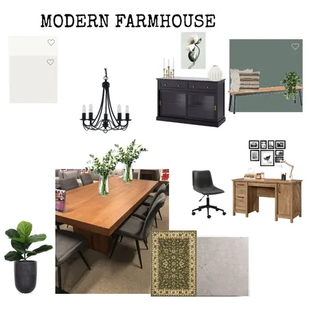 Modern Farmhouse Interior Design Mood Board by Organised Design by Carla on Style Sourcebook