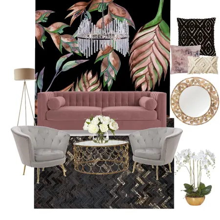 hollywood glam Interior Design Mood Board by Pooja on Style Sourcebook