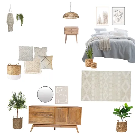 Boho Interior Design Mood Board by marybella on Style Sourcebook