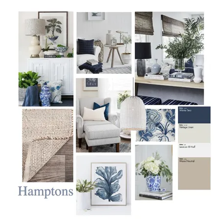 Hamptons Interior Design Mood Board by emmacurcio on Style Sourcebook