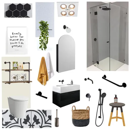 Module 9 Bathroom Interior Design Mood Board by C Inside Interior Design on Style Sourcebook