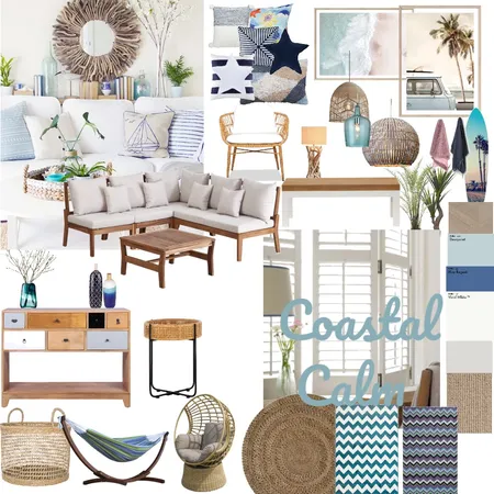 Module 3- COASTAL BOARD Interior Design Mood Board by Abdullah Ja'far on Style Sourcebook