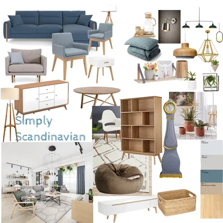 MODULE3 - Scandinavian Interior Design Mood Board by Abdullah Ja'far on Style Sourcebook