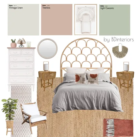 2021 Bedroom Colour Scheme Interior Design Mood Board by bdinteriors on Style Sourcebook