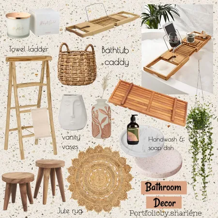 Bathroom decor Interior Design Mood Board by portfolioby.sharlene on Style Sourcebook