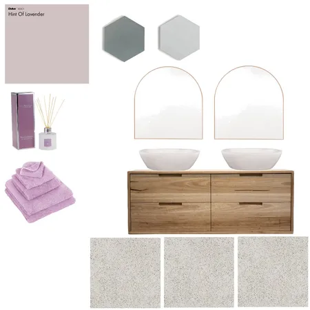 Lavender bathroom Interior Design Mood Board by interiorology on Style Sourcebook