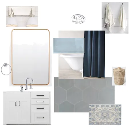 Will's Bathroom (3) Interior Design Mood Board by W+M Interiors on Style Sourcebook