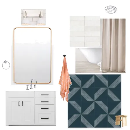 Margot's Bathroom (4) Interior Design Mood Board by W+M Interiors on Style Sourcebook