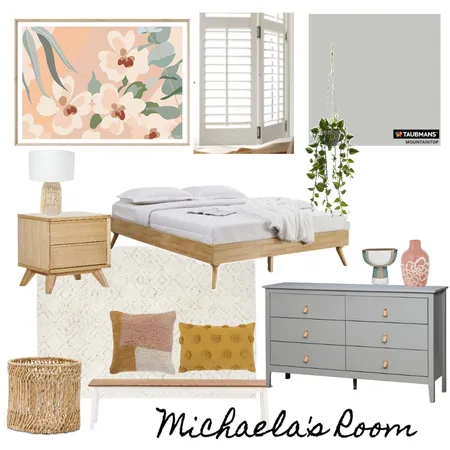 Michaela's Bedroom Interior Design Mood Board by penobrien on Style Sourcebook