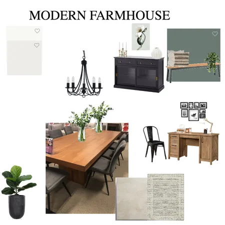 Modern Farmhouse Interior Design Mood Board by Organised Design by Carla on Style Sourcebook