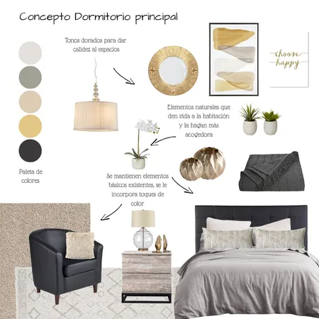 dormitorio ppal casa Interior Design Mood Board by clauconejero on Style Sourcebook