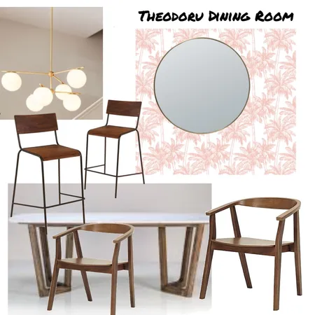 Theodoru Dining Room Interior Design Mood Board by marie on Style Sourcebook